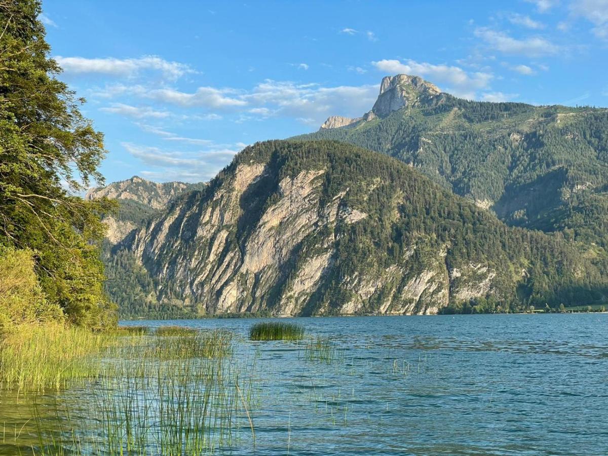 "Ferienhaus Am Mondsee" Mit Direktem Schafbergblick Im Salzkammergut Bei Salzburg Zewnętrze zdjęcie