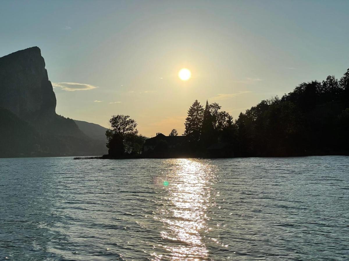 "Ferienhaus Am Mondsee" Mit Direktem Schafbergblick Im Salzkammergut Bei Salzburg Zewnętrze zdjęcie